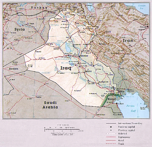 Iraq carte