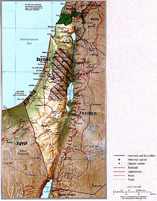 Israel carte