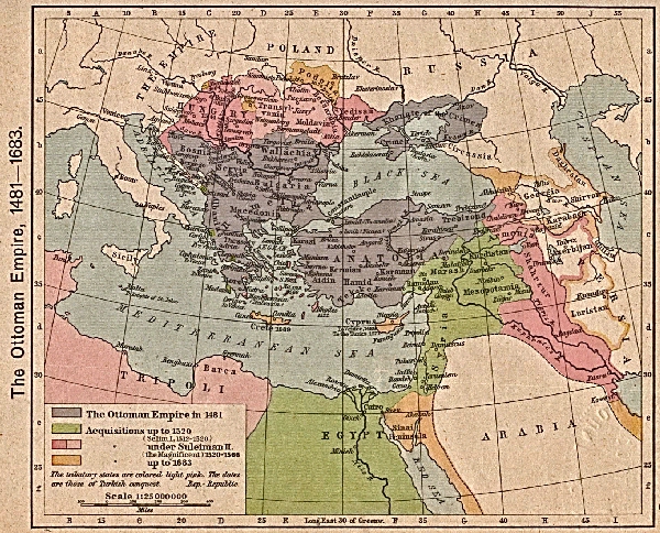 Empire ottoman XV-XVIIe siecle